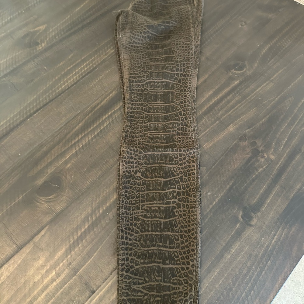Joe's Jeans Brown Animal Print Leggings